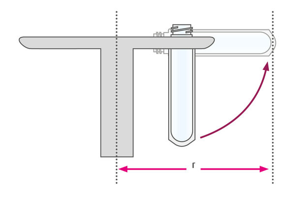 Ausschwingrotor